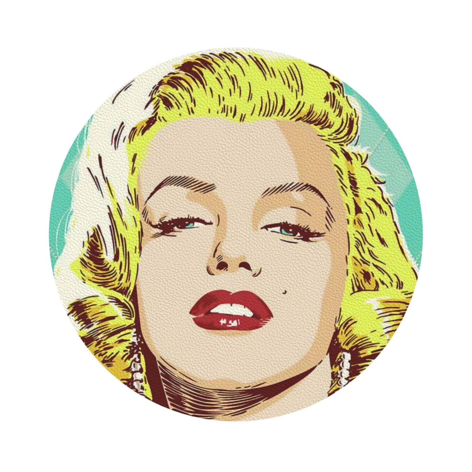 マリリン・モンロー コースター 6枚セット